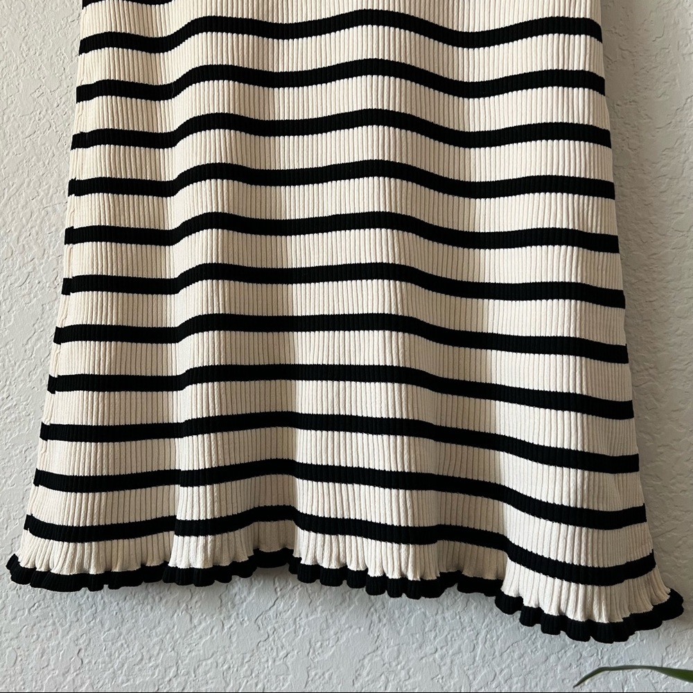 NWT Zara Knit The Knitwear Collection Ribbed Dress Size Small - Picture 6 of 10